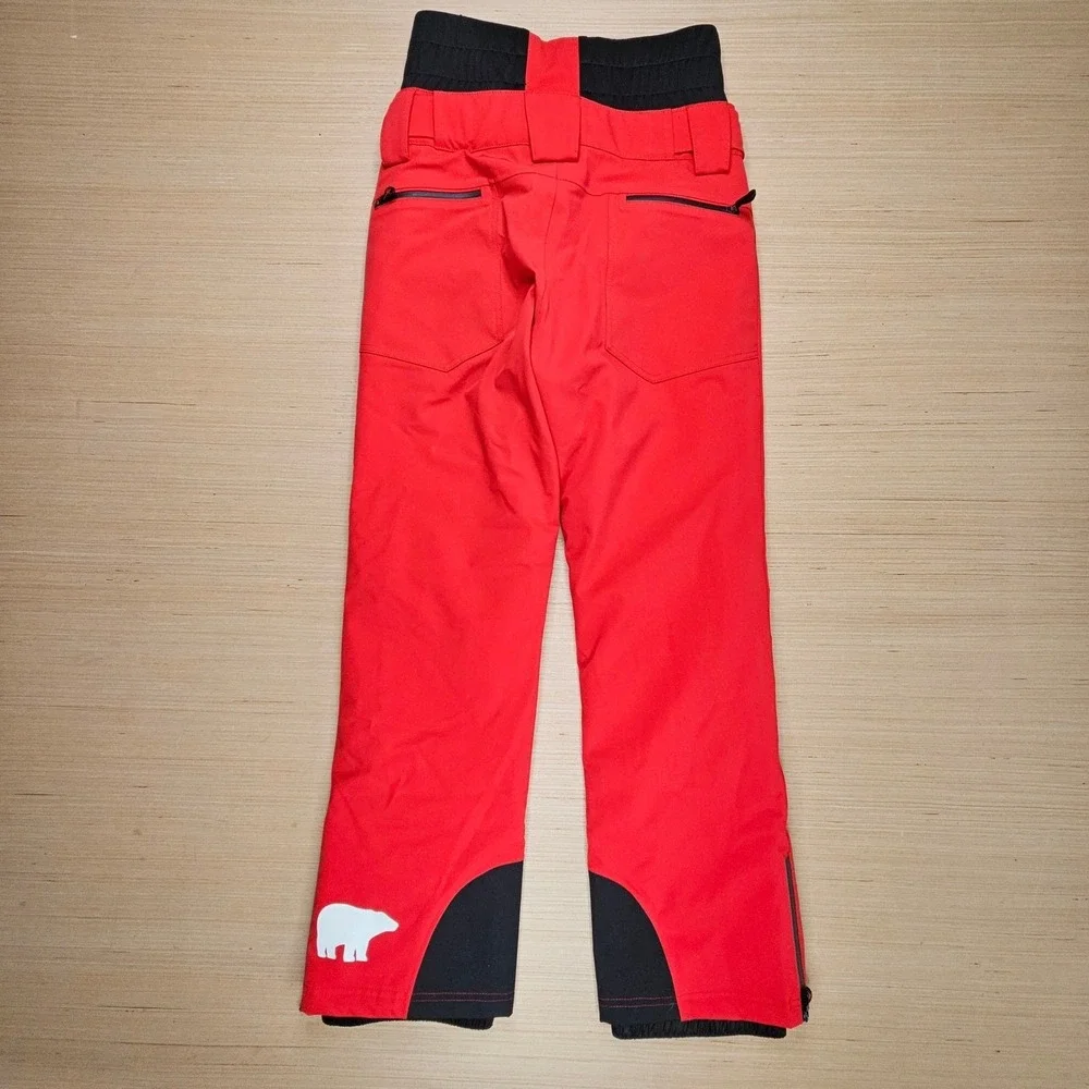 Perfect Moment Chamonix Pant Kids Y10 Red Ski Snowboard RECCO Waterproof NEW